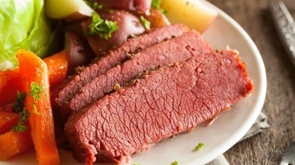 corned beef in ginger beer