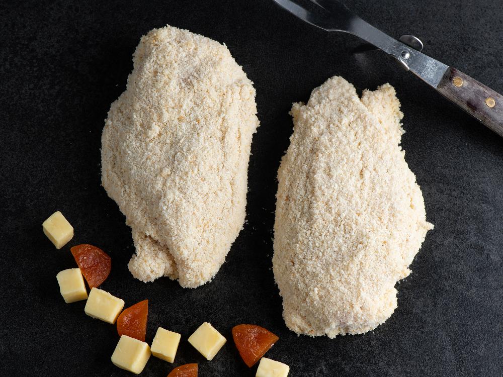 Stuffed Chicken Breasts - apricot & cheese
