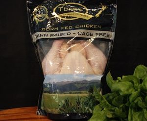 coren fed free range chicken