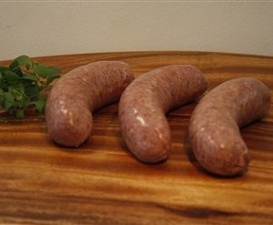 old english beef sausages