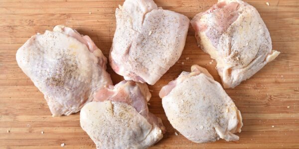 Chicken Thighs - Bone In, Skin On